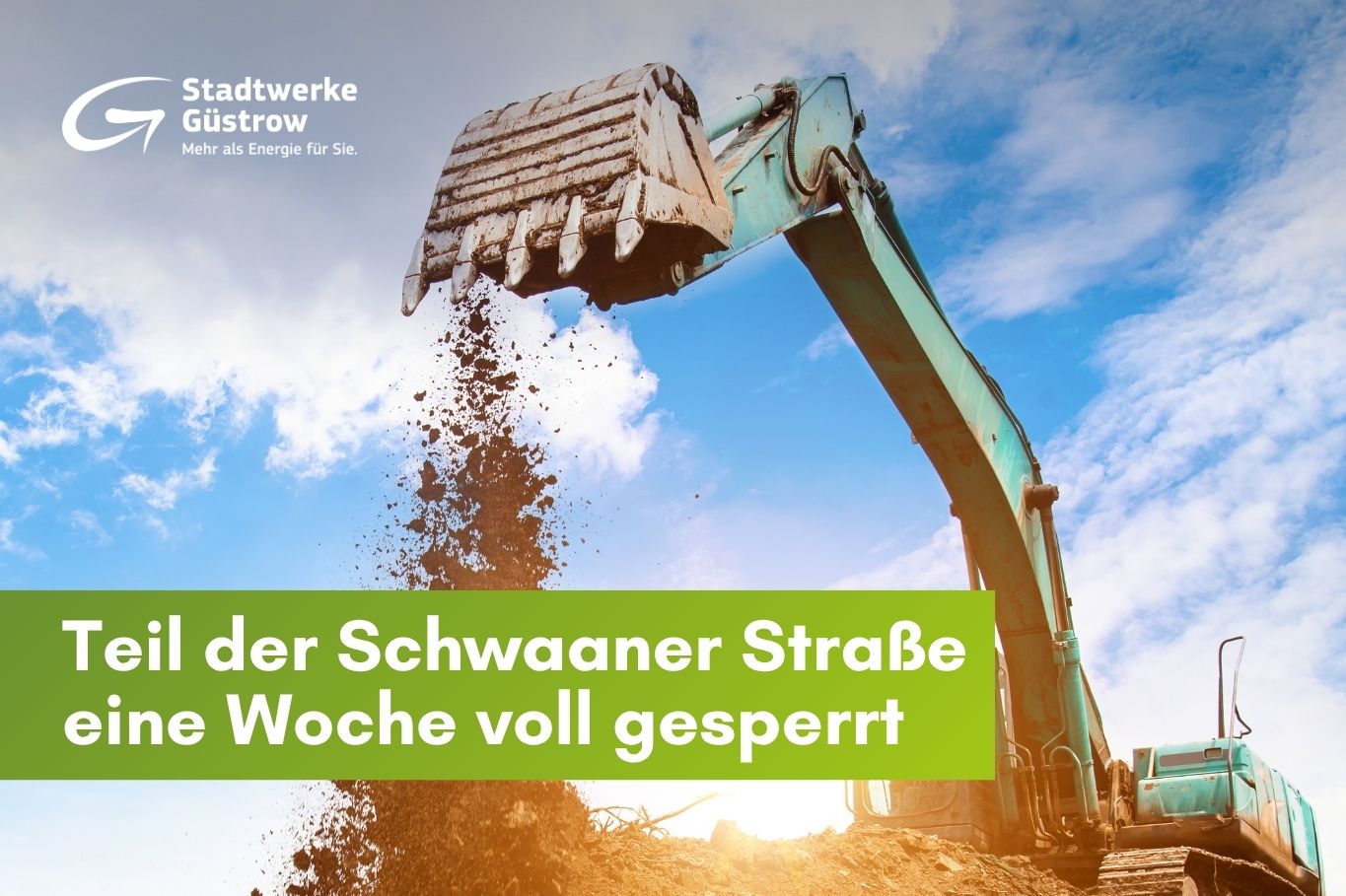 Vollsperrung Schwaaner Straße