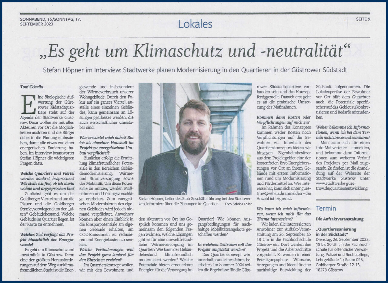Zeitungsartikel